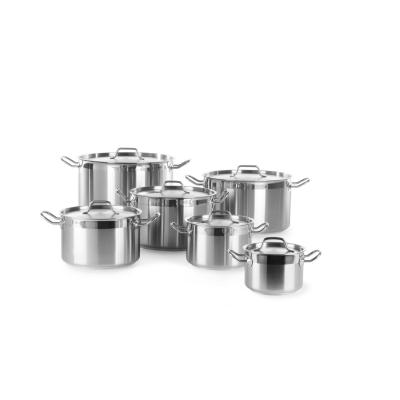 Střední hrnec s pokličkou, HENDI, Profi Line, 23,2L, ⌀360x(H)320mm | 831700